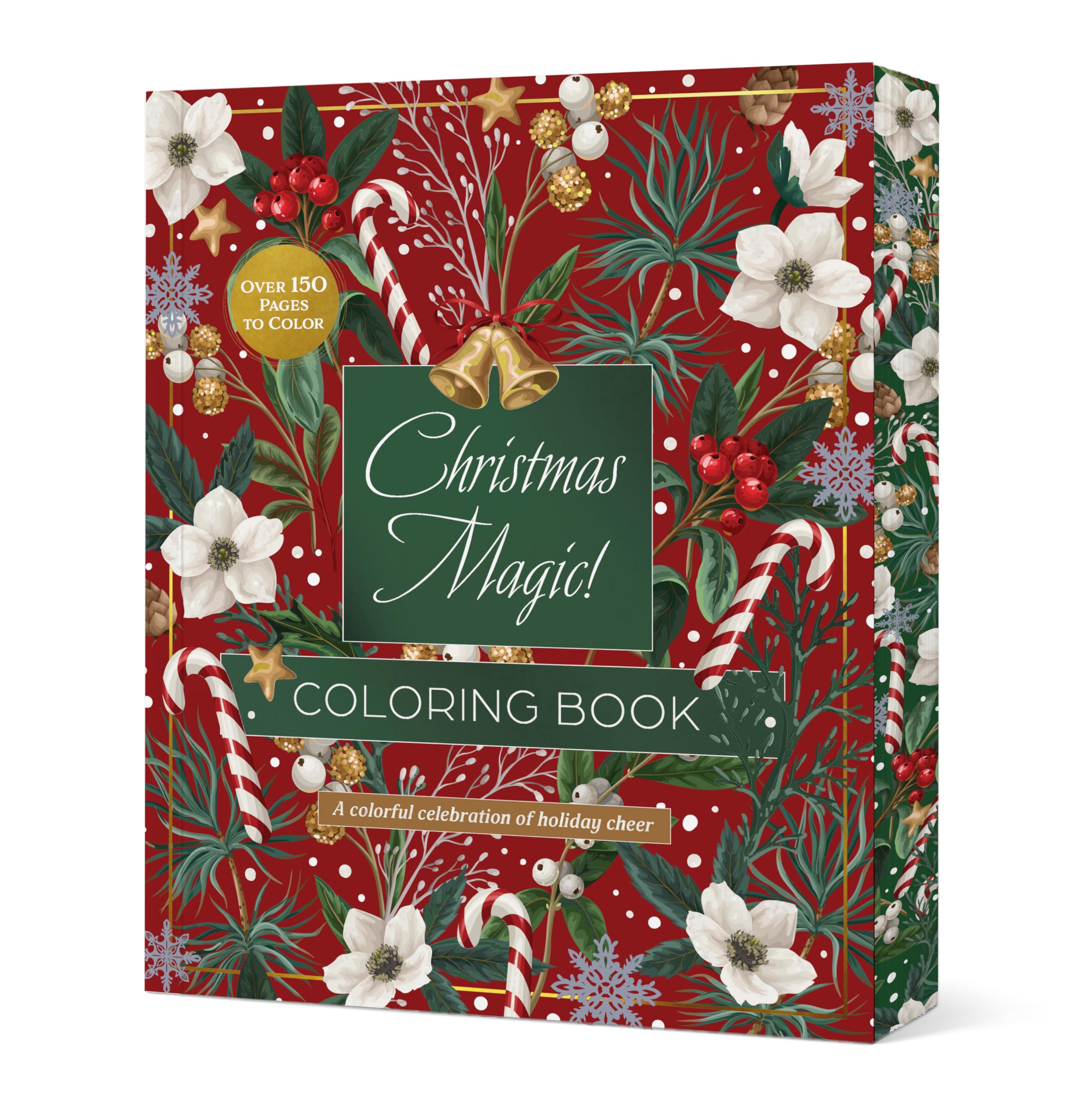 Christmas Magic Coloring Book (Chartwell Deluxe Spredges Editions). Books**