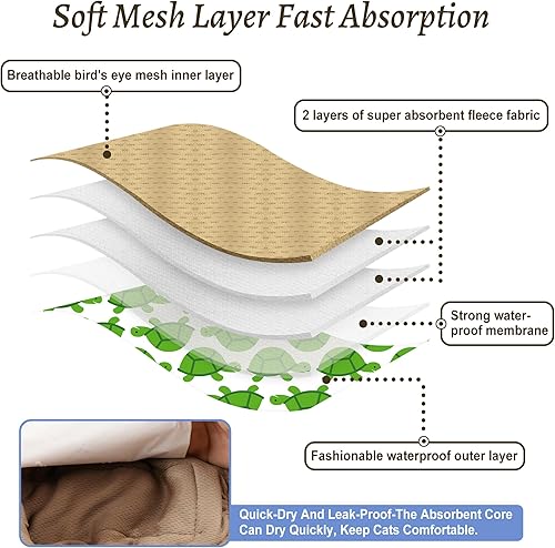 Miniatura 10 de Pañales reutilizables para perros machos, 3 unidades, bandas lavables de alta calidad para el vientre para perros machos XS, alta absorción, para