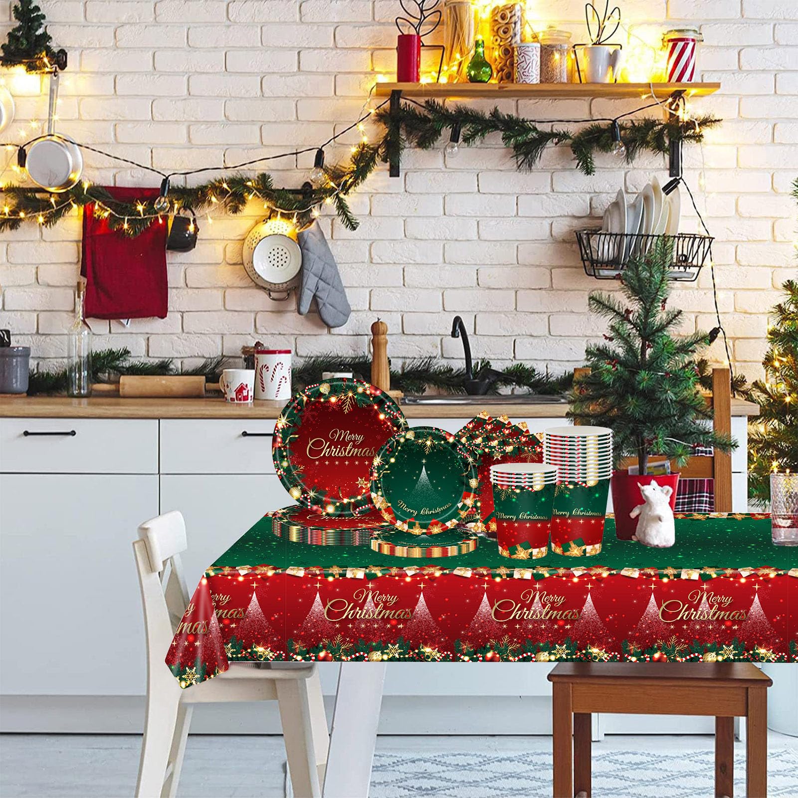 6 prachtige, populaire kerstserviezen