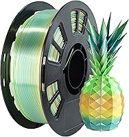 Vista 12 de Paquete de filamento de impresora 3D de 1,75 mm de Bblife, 8 carretes de colores populares: negro, blanco, rojo, azul, amarillo, naranja, verde azul