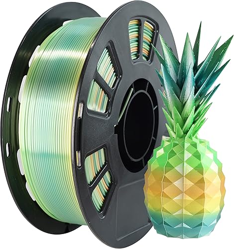 Miniatura 12 de Paquete de filamento de impresora 3D de 1,75 mm de Bblife, 8 carretes de colores populares: negro, blanco, rojo, azul, amarillo, naranja, verde azul