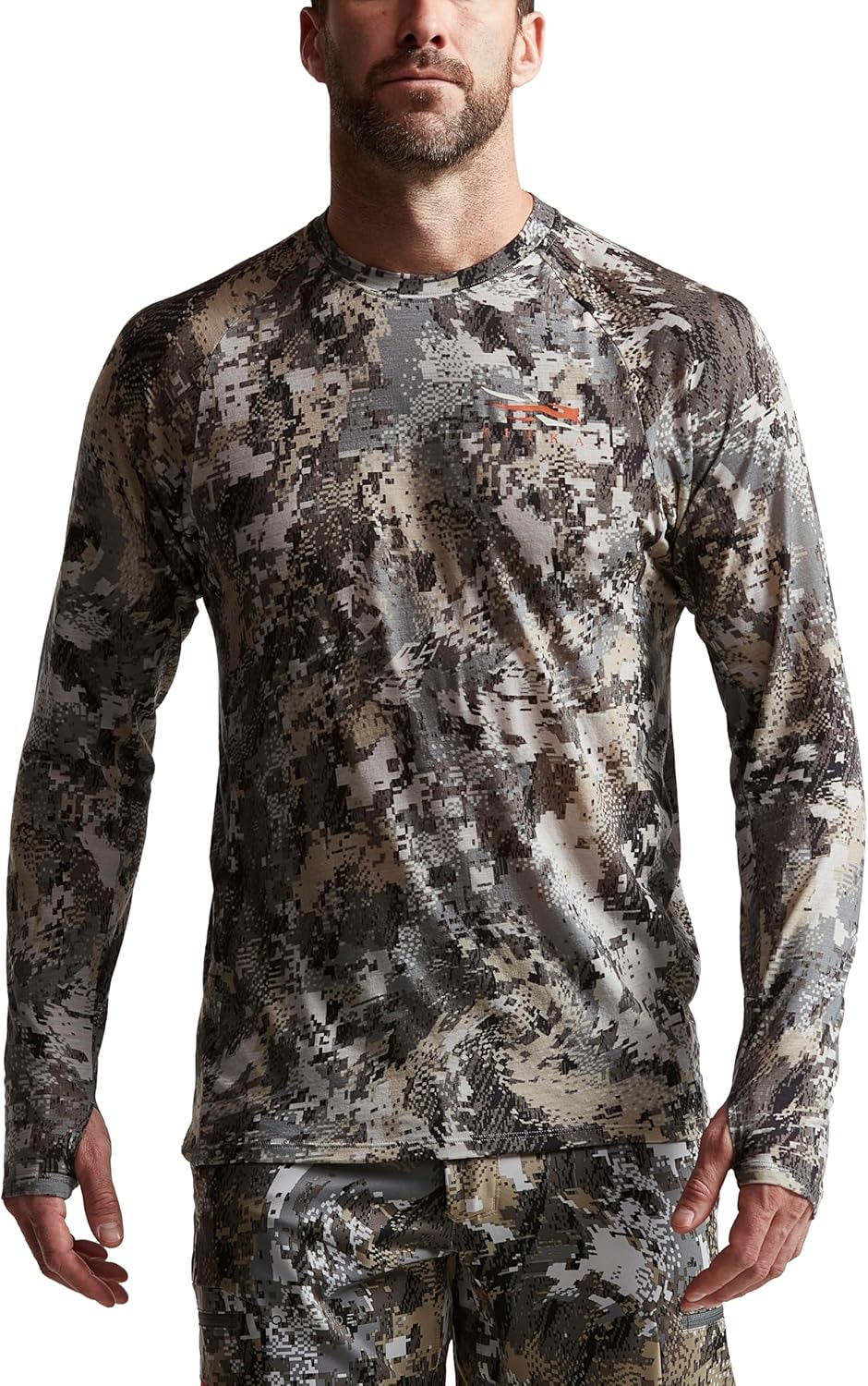 SITKA Gear Mens Core Merino 120 Long Sleeve Crew - Image 3