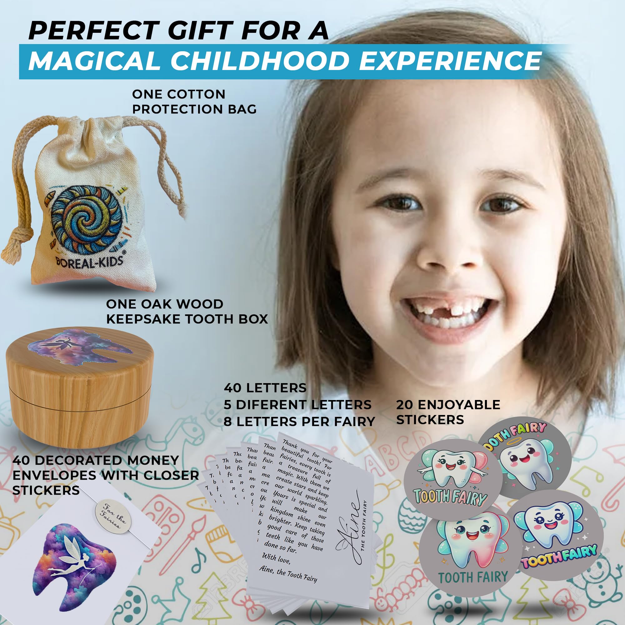 Tooth Fairy, Multicolor, Large - Image 2