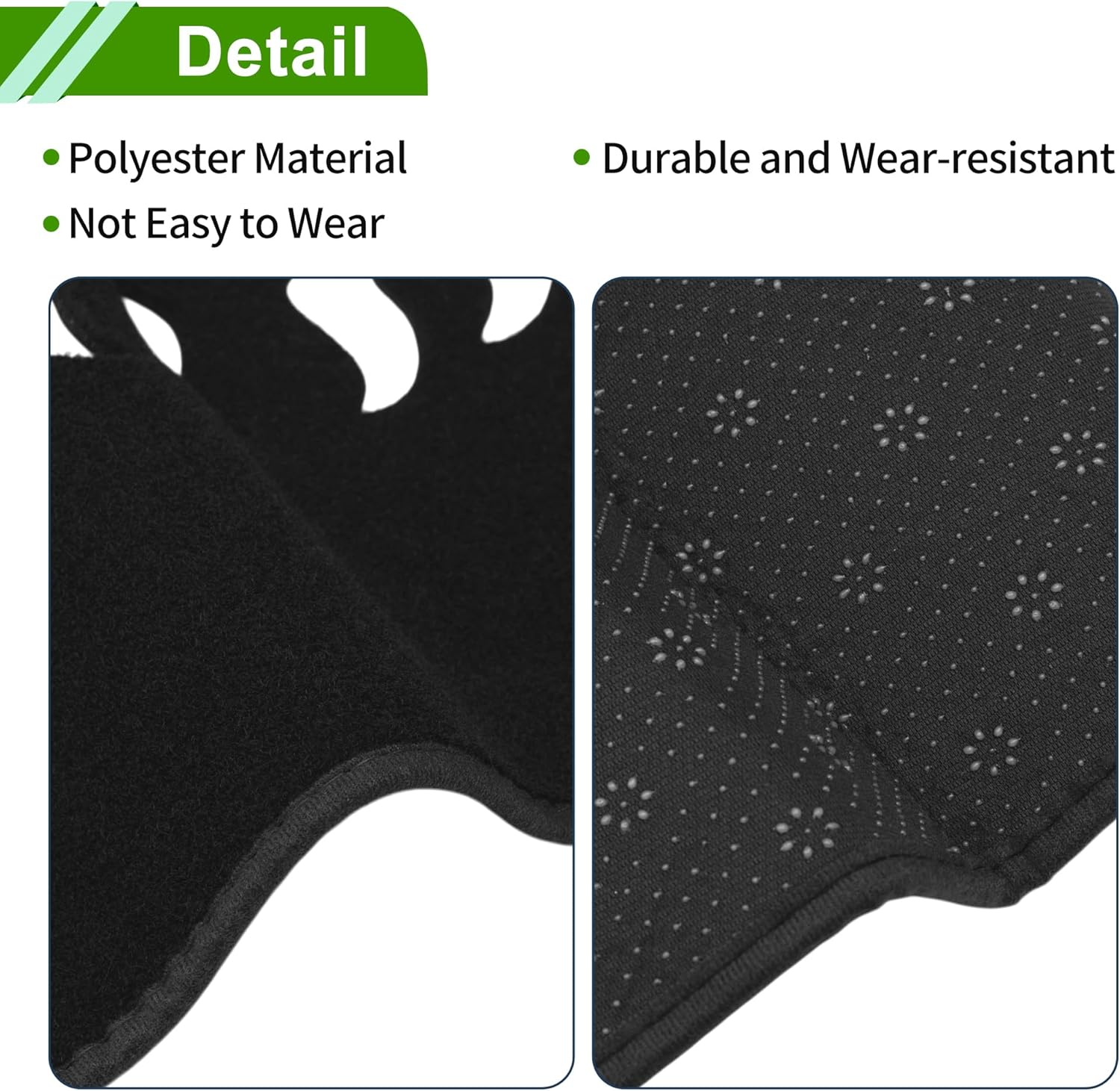 Dashboard Cover for Subaru Forester 2025 Dash Cover Mat Carpet Center Console Dash Cover Mat Polyester Black 1 Pcs