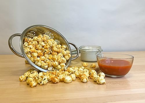 Miniatura 7 de Campbell's Sweets Factory Cheddar blanco, dicotomía blanca y mantequilla, sabores gourmet de palomitas de maíz  3 bolsas individuales, paquete