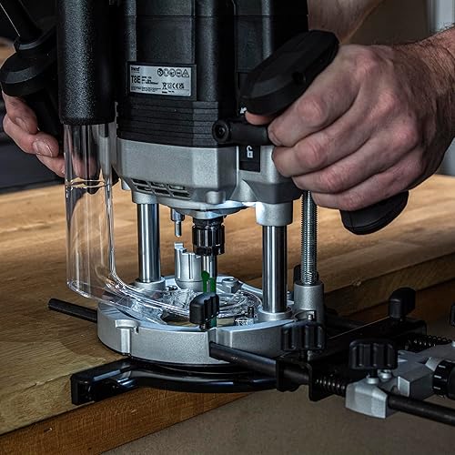 Miniatura 12 de Trend Router de inmersión T8 de modo dual de 3-1/4 HP con pinza de 1/2 pulgada, velocidad variable, mesa de enrutador compatible con sistema de