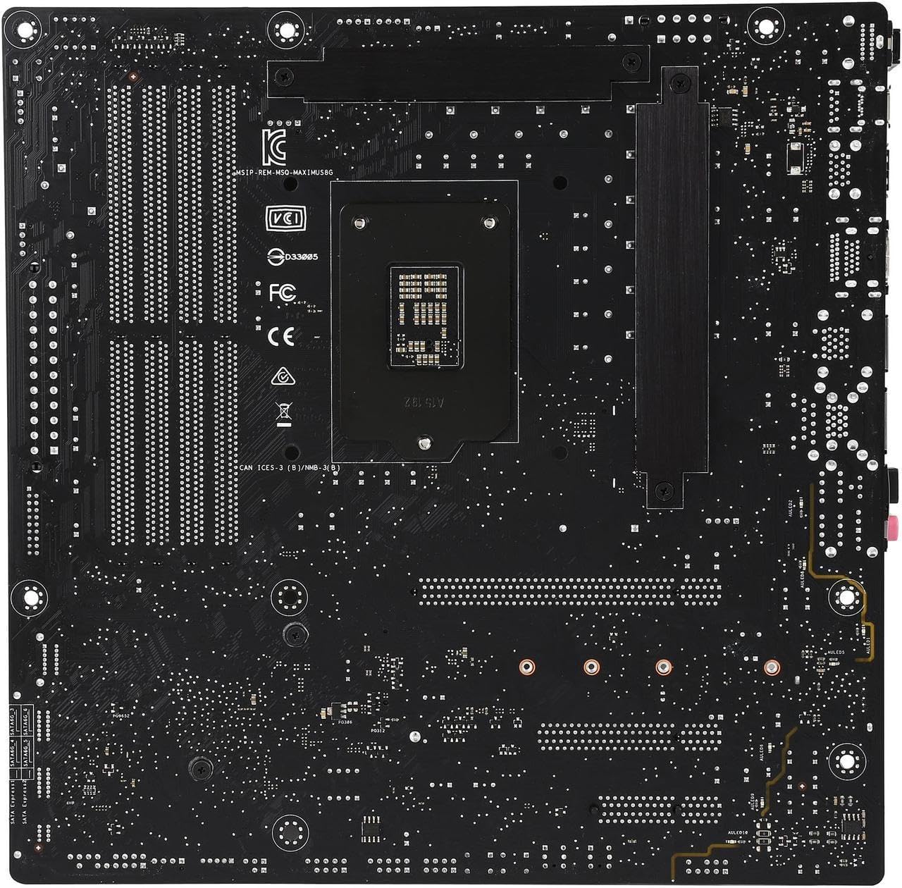 Asus ROG MAXIMUS VIII GENE LGA1151 DDR4 M.2 SATA 6Gb/s USB3.1 Type A Type C Intel Z170 mATX Motherboard (Certified Refurbished)