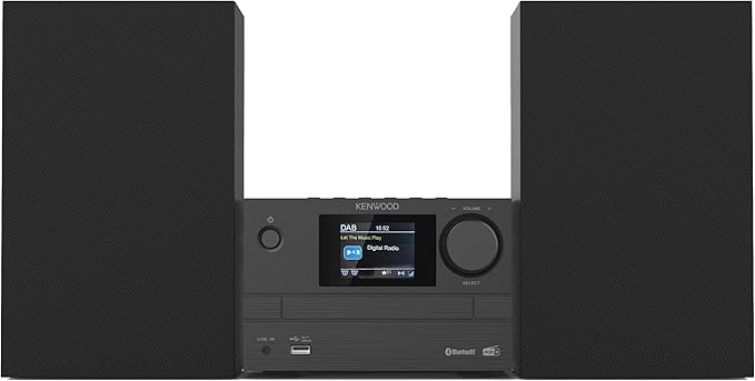 KENWOOD M-7000S-S - Smart Micro Hi-Fi System Mit Internetradio, DAB