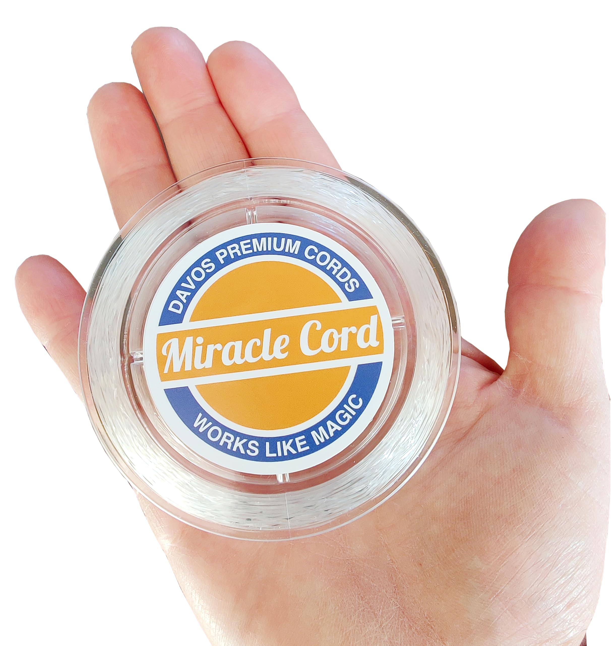 Miracle Cord 1mm Professional Stretchy Elastic String for Bracelets Beads Jewellery Making Necklaces Extra Strong Thin Thread Crystal Clear (27 metres) - Image 2