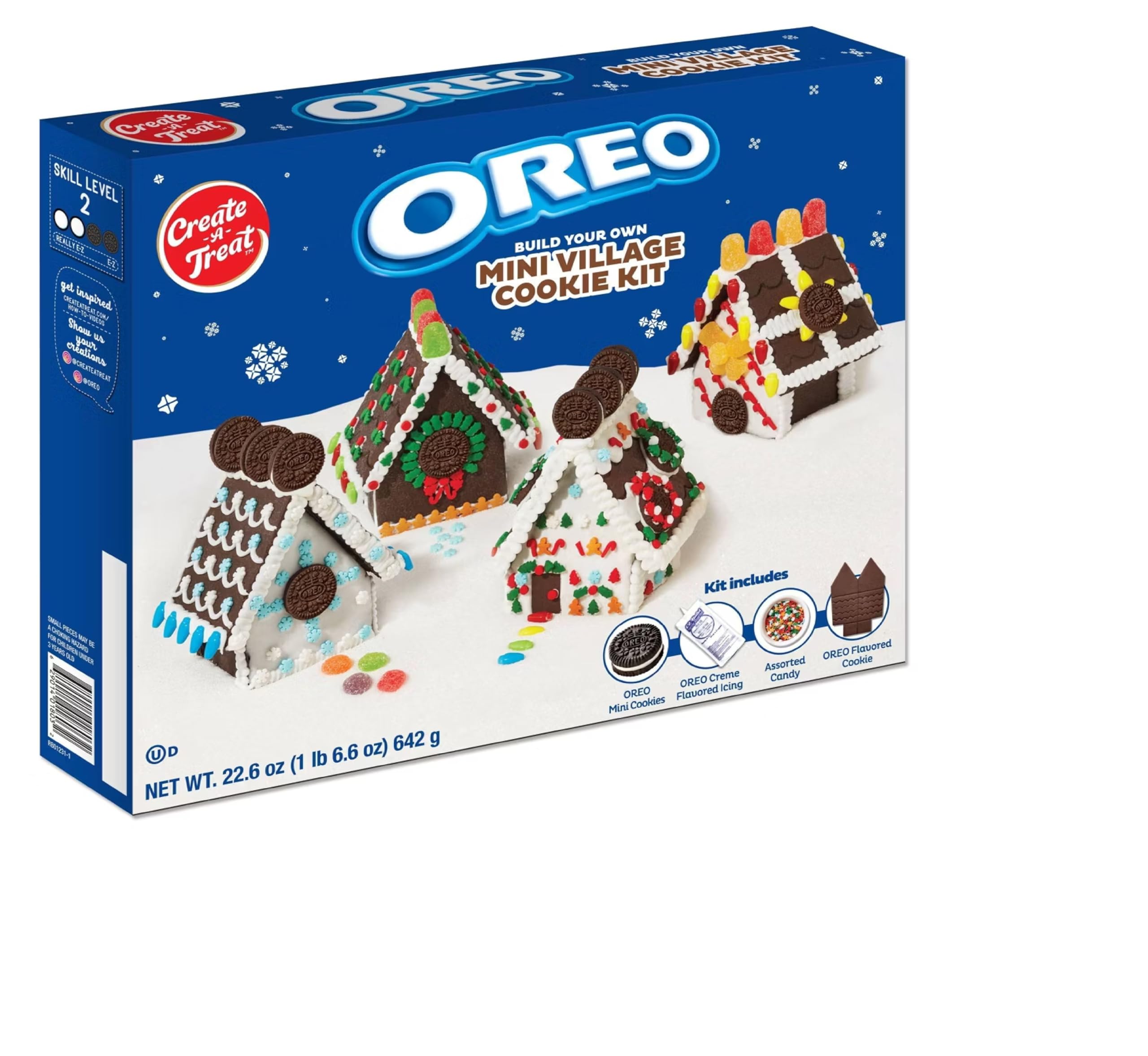 Create-A-Treat Oreo Mini Village Cookie Set 22.6 oz