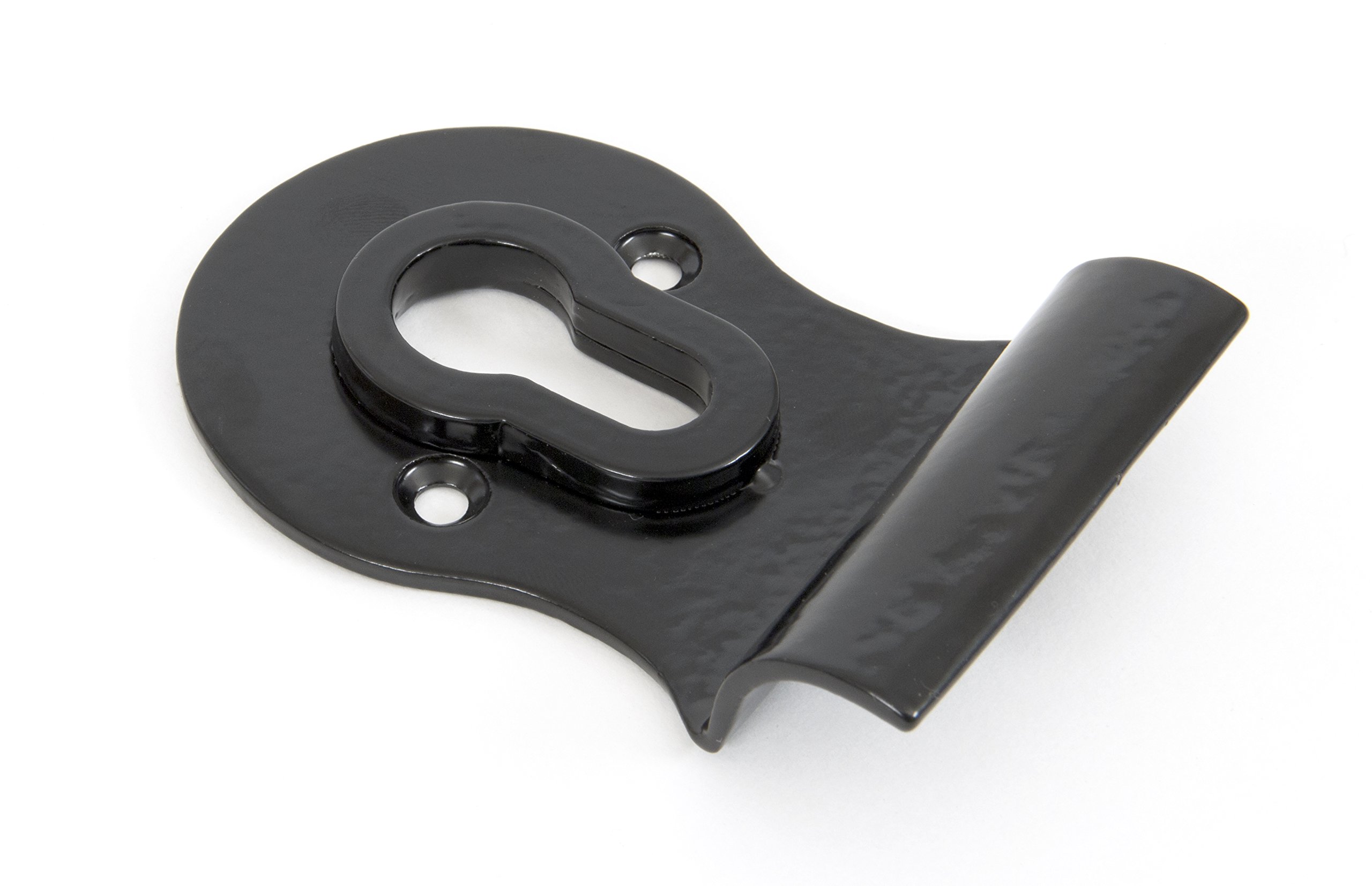From the Anvil Black Euro Door Pull