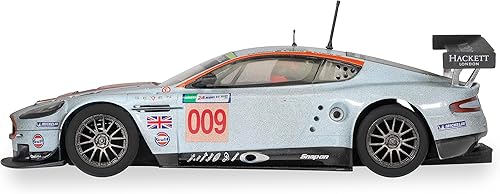 Miniatura 2 de Scalextric Aston Martin DBR9 ROFGO Gulf Edition #009 Livery sucio 1:32 Slot Race Car C4316