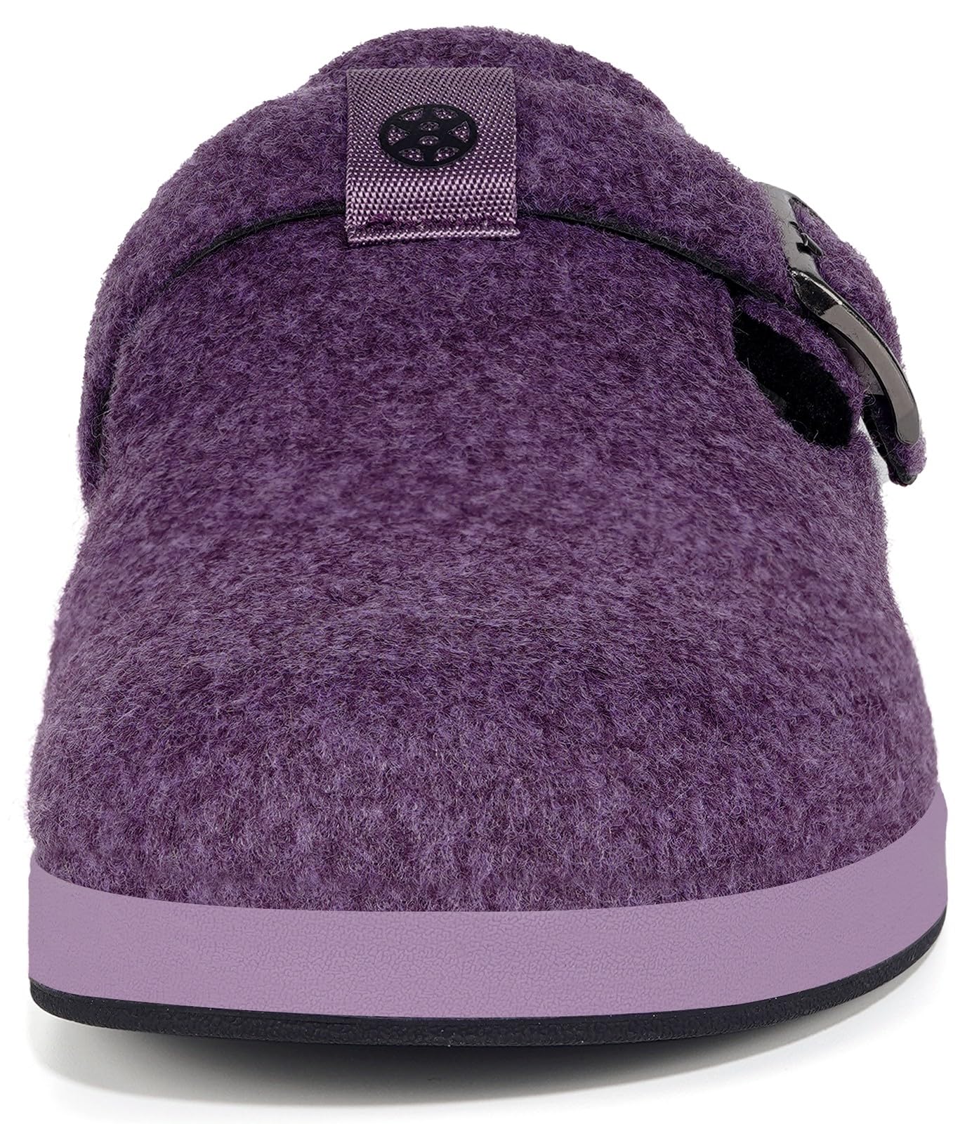 Sisttke Pantofole Donna Uomo Ciabatte in Feltro Unisex Slippers Invernali Chiuse con Plantare Intercambiabile