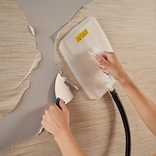 Miniatura 6 de Wagner Spraytech 2418627 725 - Vaporizador de papel pintado, limpiador de vapor para una fácil extracción de papel tapiz, 2 placas de vapor incluidas