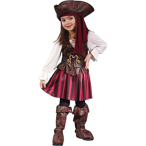 Caribbean Toddler Pirate Girl Costume