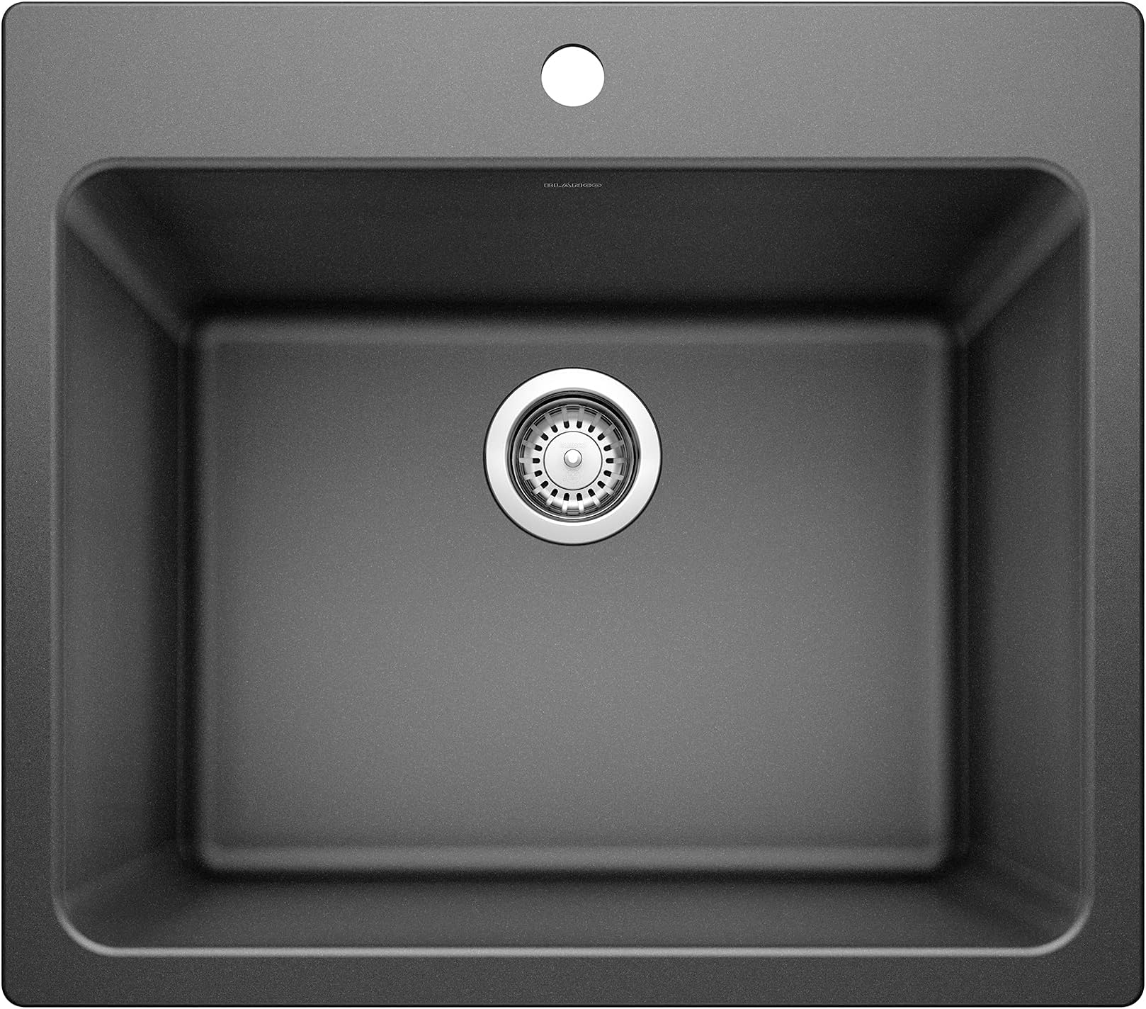Liven Dual Mount Laundry Sink, Anthracite