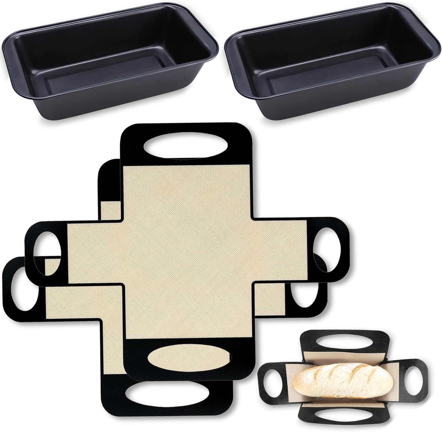 9×5 Loaf Pans for Baking Bread,...