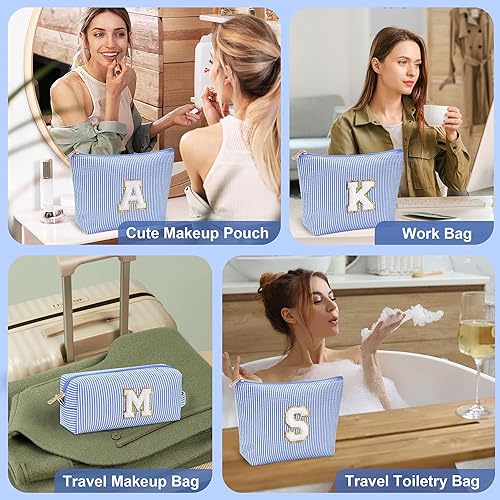 Miniatura 7 de YOOLIFE Regalos para adolescentes  Bolsa de maquillaje  Bolsa de cosméticos  Neceser de viaje  Regalos para profesores, adolescentes, niñas, novia,