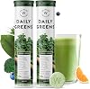 WELLBEING NUTRITION Daily Greens, Wholefood Multivitamin with Vitamin C, Zinc, B6, B12 for Immunity and Detox with 39 Organic Certified Plant Superfoods & Antioxidants15Tabs x 2 63 g Pack of 2