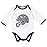 Gerber NFL Seattle Seahawks 3 Pack Bodysuit Footed Pant and Cap Registry Gift Set, blue/white Seattle Seahawks, 6-9M