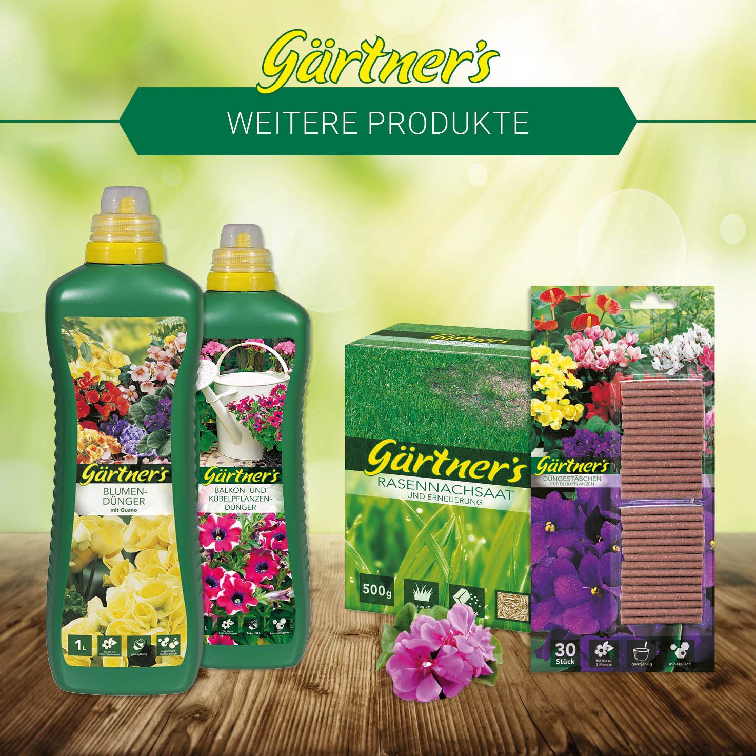 Grtner's Dngestbchen fr Grnpflanzen 30 Stck : Amazon.de: Garten