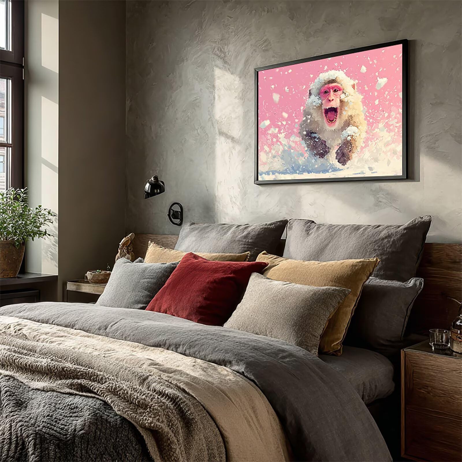 Zwierzęta diamentowe 5D, zestaw do malowania diamentami, kolor różowy, zestaw do majsterkowania dla początkujących, pełne wiercenie 5D, zestaw do majsterkowania, dekoracja na balkon, prezent na lato