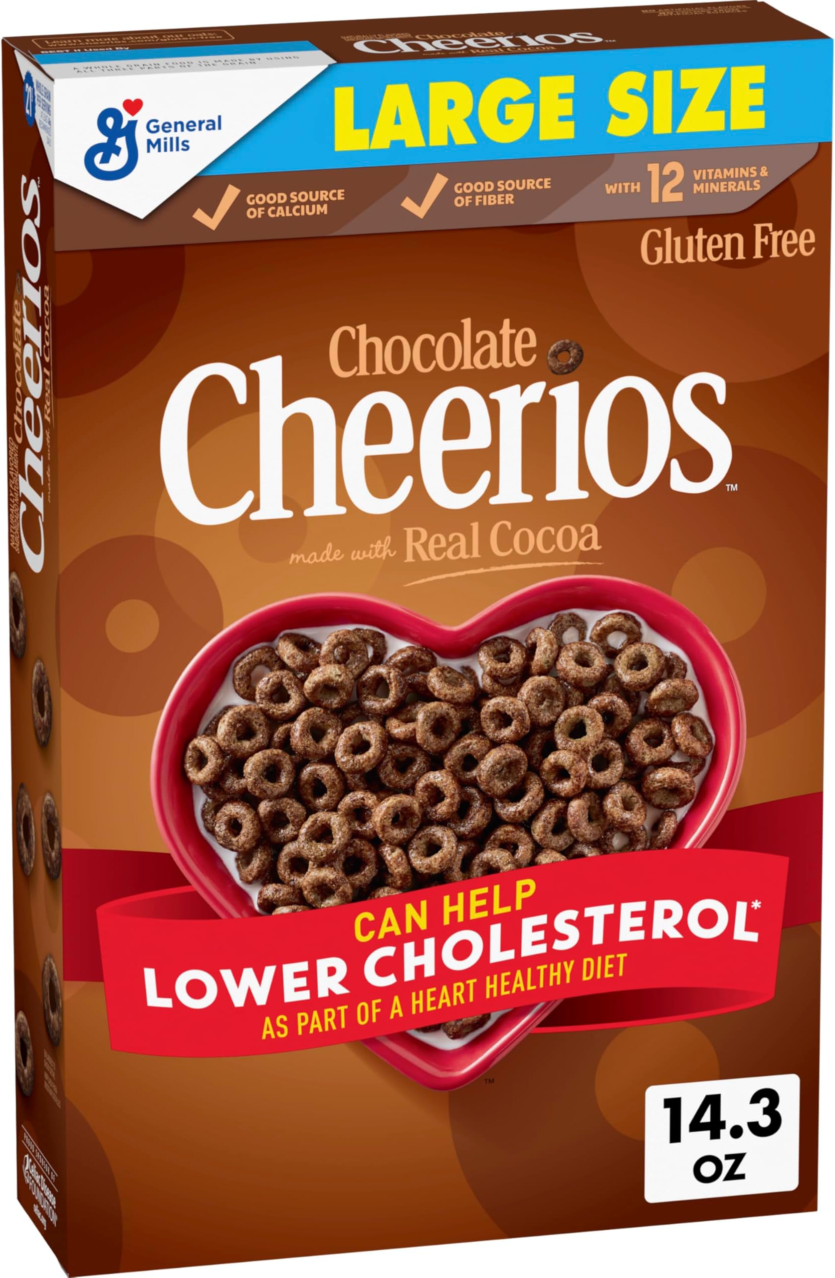 General Mills Chocolate Cereal Large 14.3 Oz