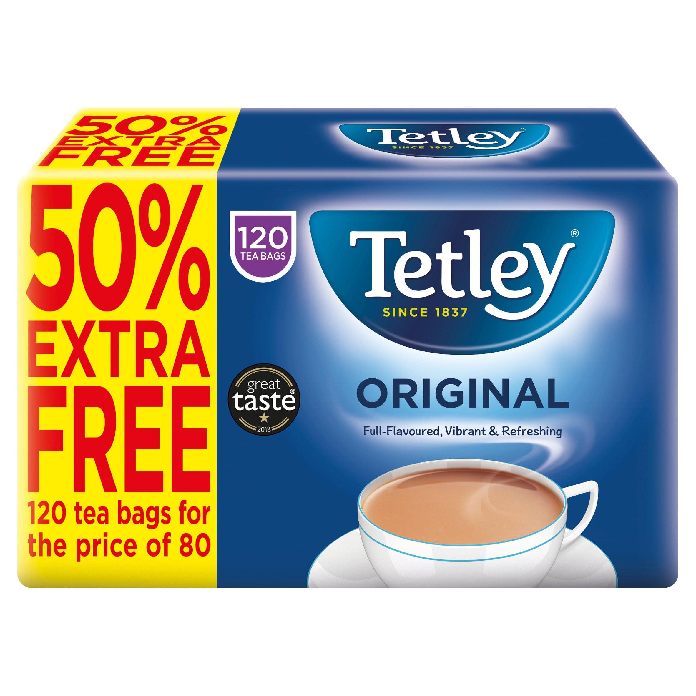 Tetley Bolsitas de Té Originales x120