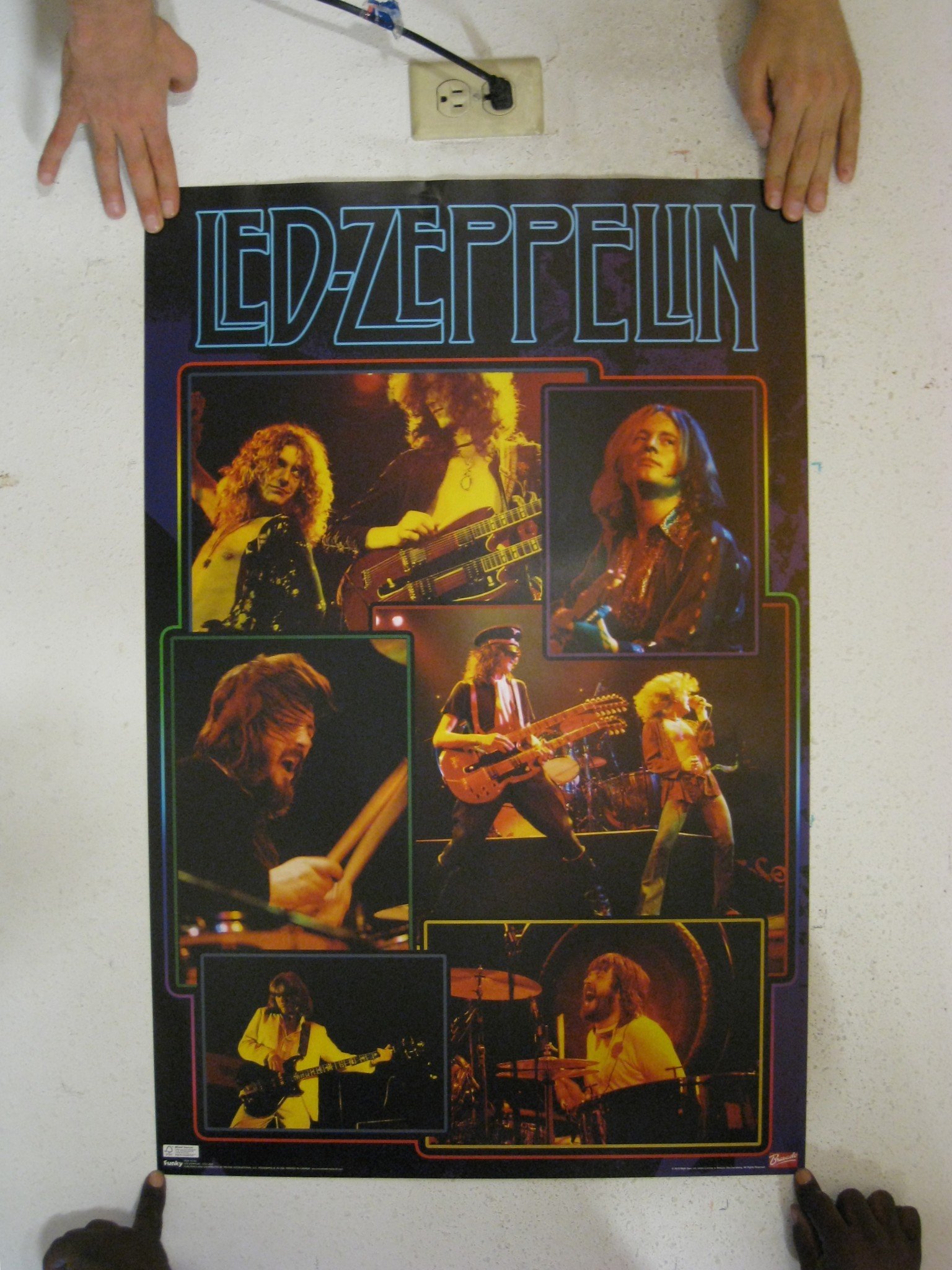 Amazon.com: gb Music - Rock Posters: Led Zeppelin - Collage Poster