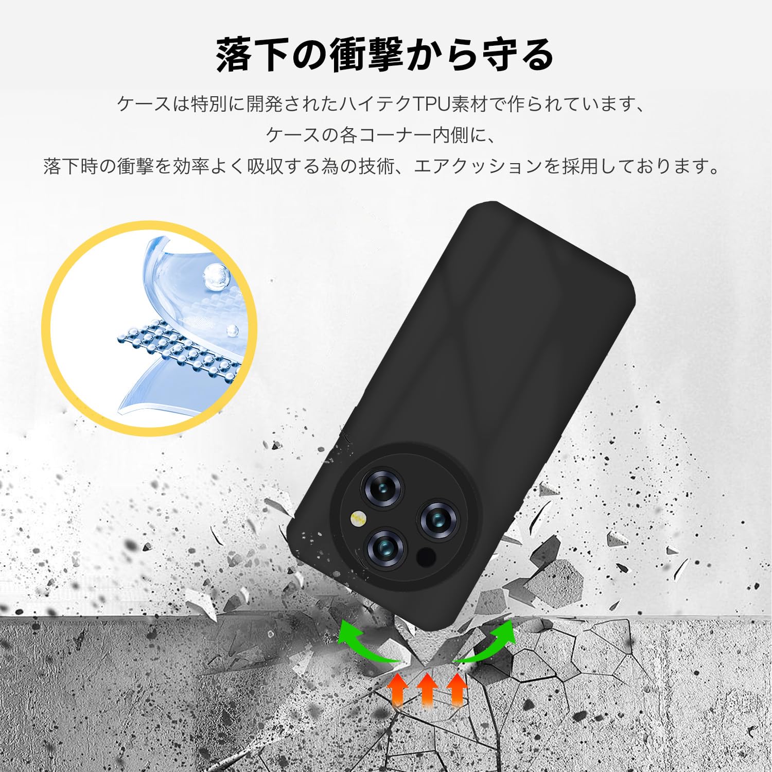 Amazon.co.jp: OUKITEL WP35 用 ケース カバー スタンド付き 角度調整