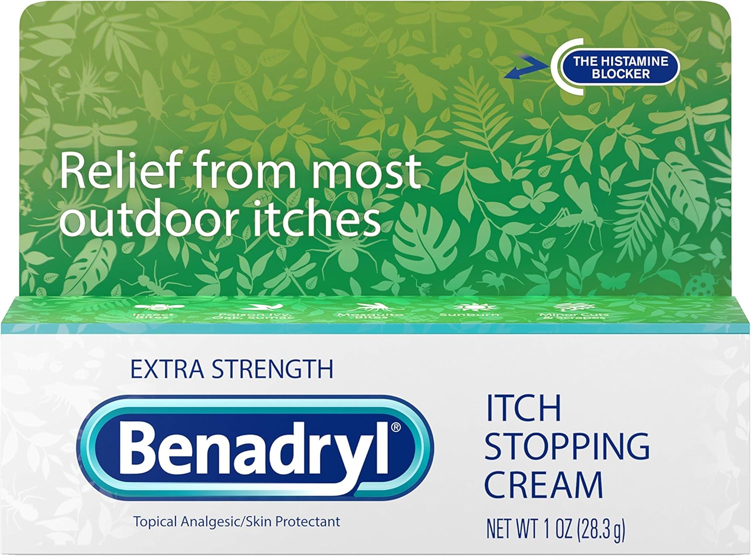 Buy Benadryl Extra Strength Itch Stopping AntiItch Cream with