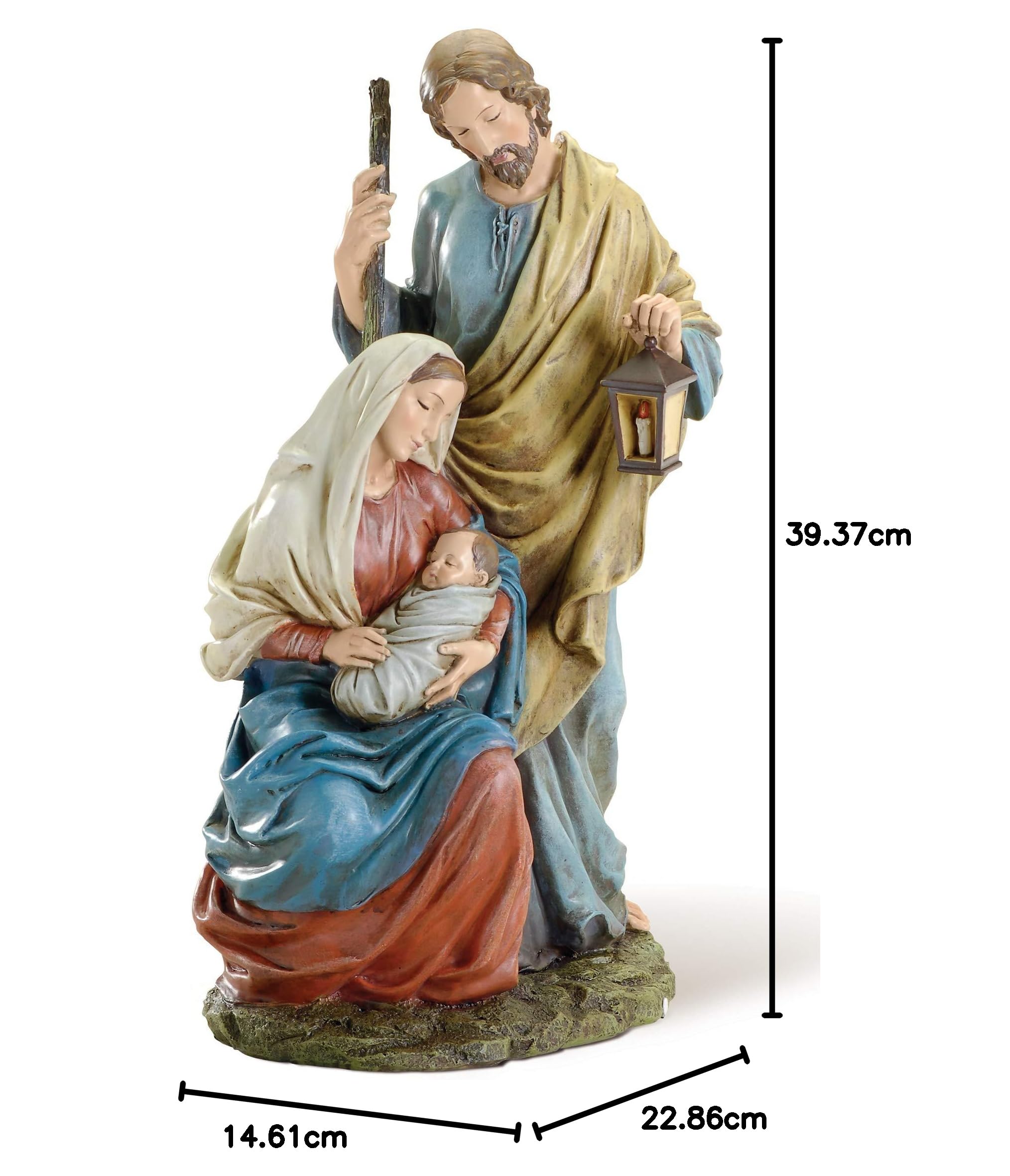 Amazon.co.jp: ローマのジョセフのスタジオ – 聖家族フィギュア 