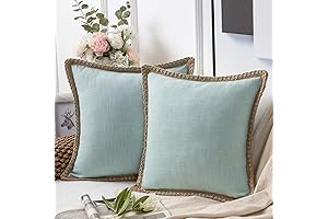 Phantoscope (2-Pack) Farmhouse Decorative French Country Throw Pillows