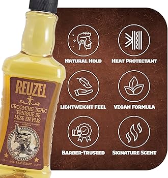 Amazon.com: Reuzel Grooming Tonic, Hair Oil Treatment For Men