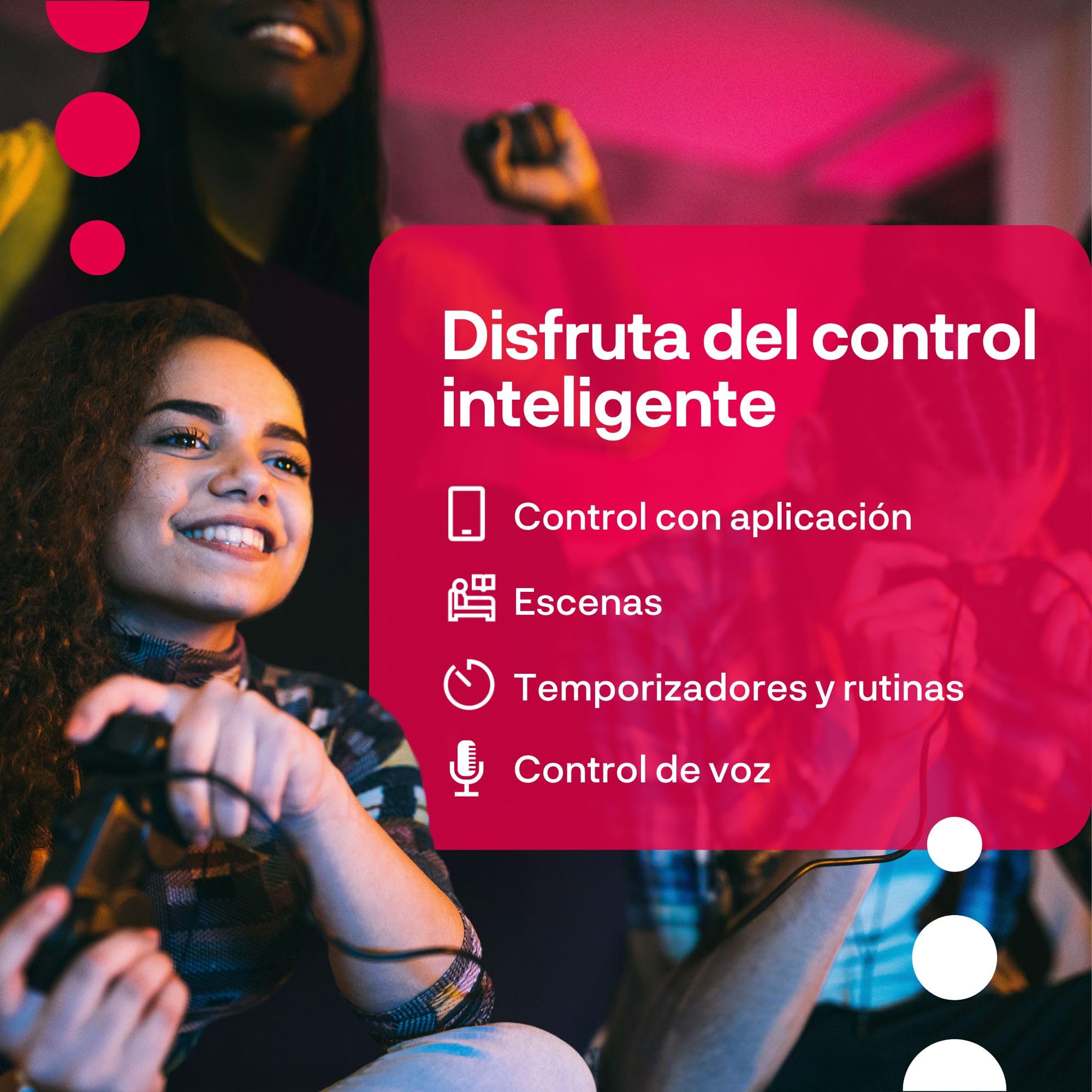 innr Bombilla Inteligente Zigbee E14, Funciona con Hue* y Alexa (requiere Puente), Bombilla LED Blanca y Colores, 16 Millones de Colores, Regulable, 510 lúmenes - 2 piezas