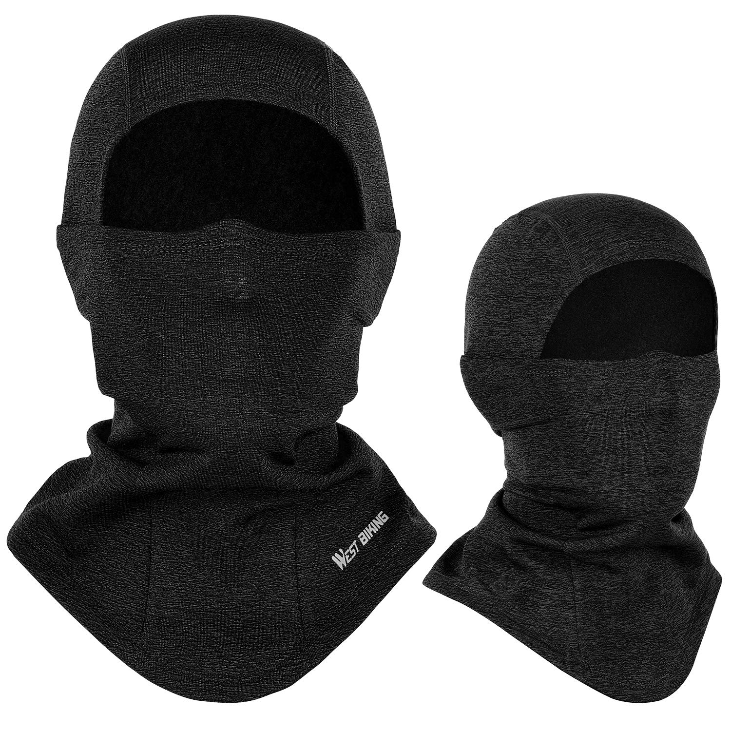 Cagoule Moto/ski Coupe-vent - Chaude, Respirante, Avec Ouvertures Lunettes, Pour Homme Et Femme - 9