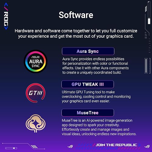 ASUS ROG Astral LC GeForce RTX 5090 32GB GDDR7 OC Edition – Carte Graphique Gaming (PCIe 5.0, HDMI, Display 2.1, 2.5 Slot, 4 Ventilateurs axiaux, Pad Thermique GPU) - 7