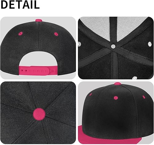 Miniatura 7 de QIZYOQA Swallow Snapback Sombreros para Hombres Mujeres Sombrero Gorra de Béisbol Gorra de Béisbol Visera Plana Sombrero Blanco