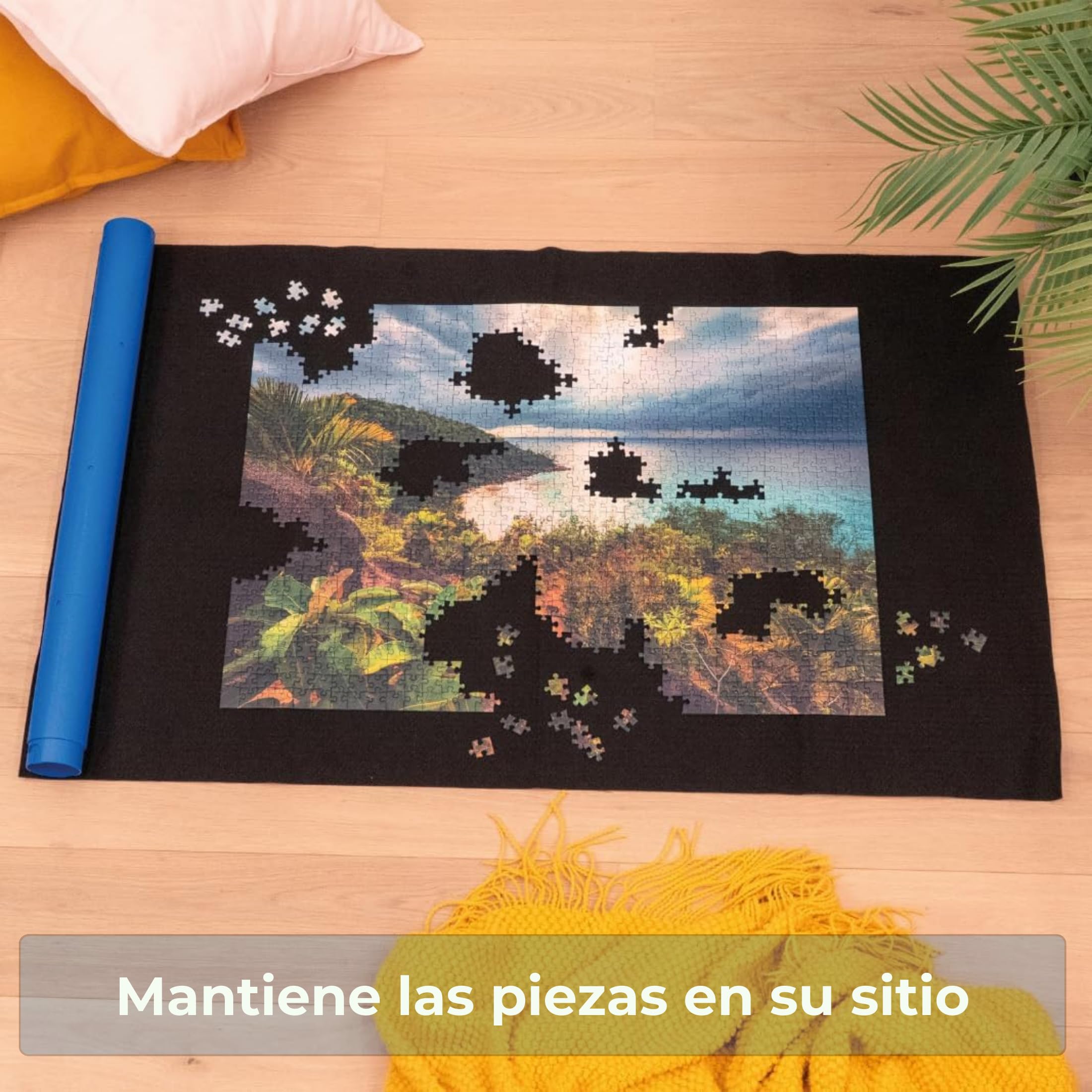 Ravensburger - Tapete Puzzle New Roll Your Puzzle Board | Tapete para Puzzles De 300 A 1500 Piezas | Guarda Puzzles con Tubo De Plástico Resistente | Alfombra para Almacenaje | Idea Regalo