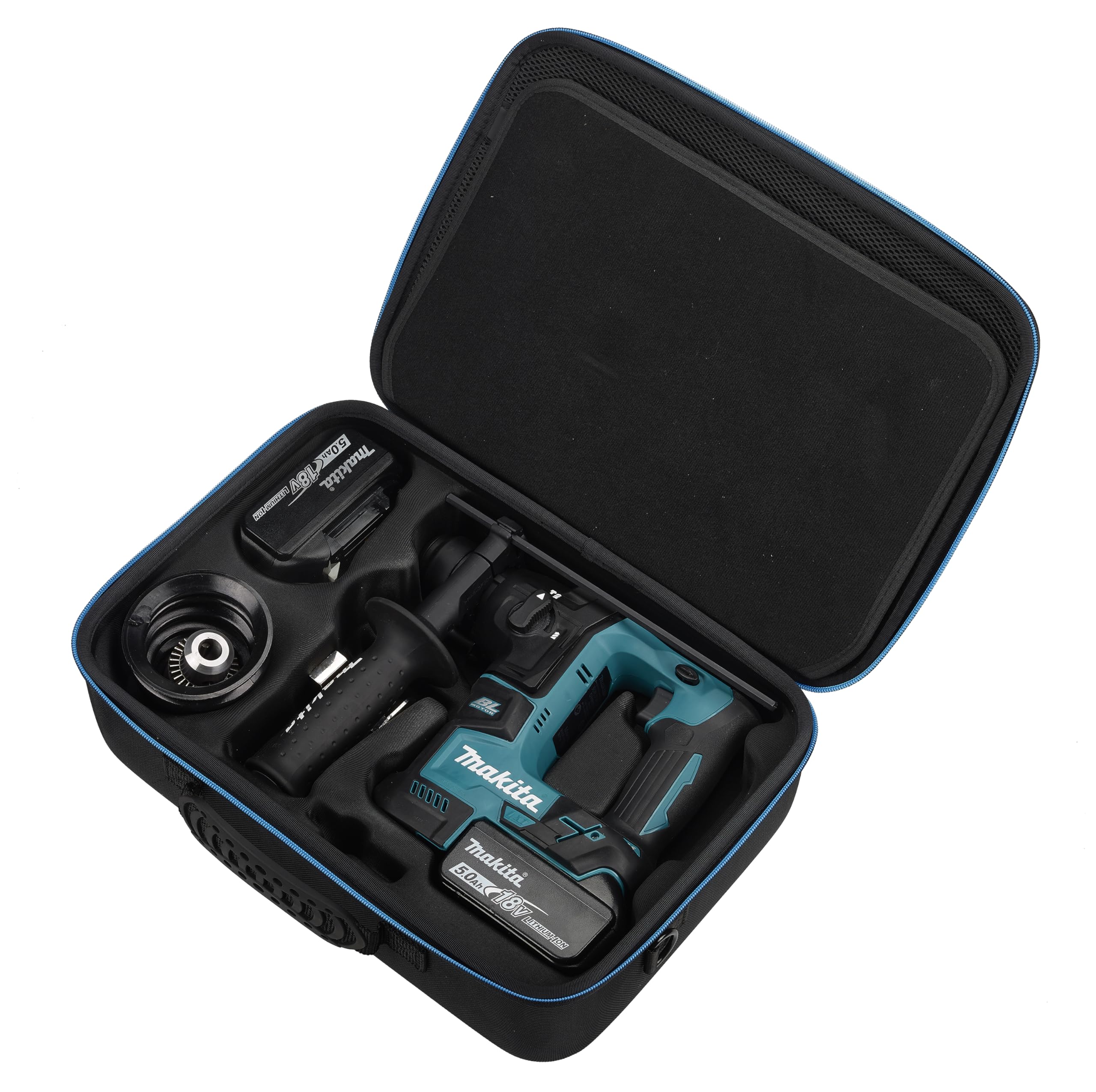 Sac pour Makita DHR171Z : mallette rigide de transport compacte pour perforateur et accessoires