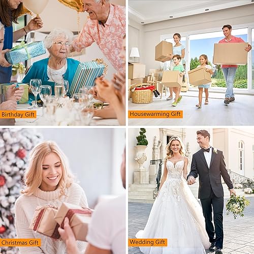 Miniatura 7 de Lámparas de mesa para sala de estar, lámparas regulables modernas azules y naranjas con puerto USB y toma de corriente