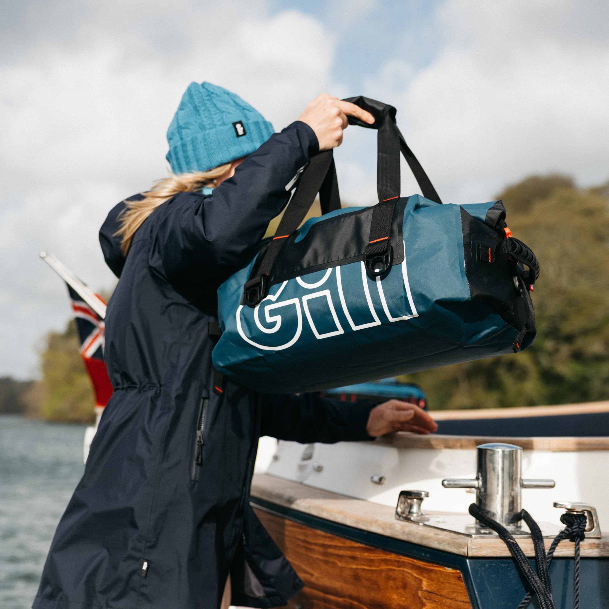 Gill Voyager Wasserdichter Seesack, 30 l, 60 l und 90 l, Deep Dive, 30L