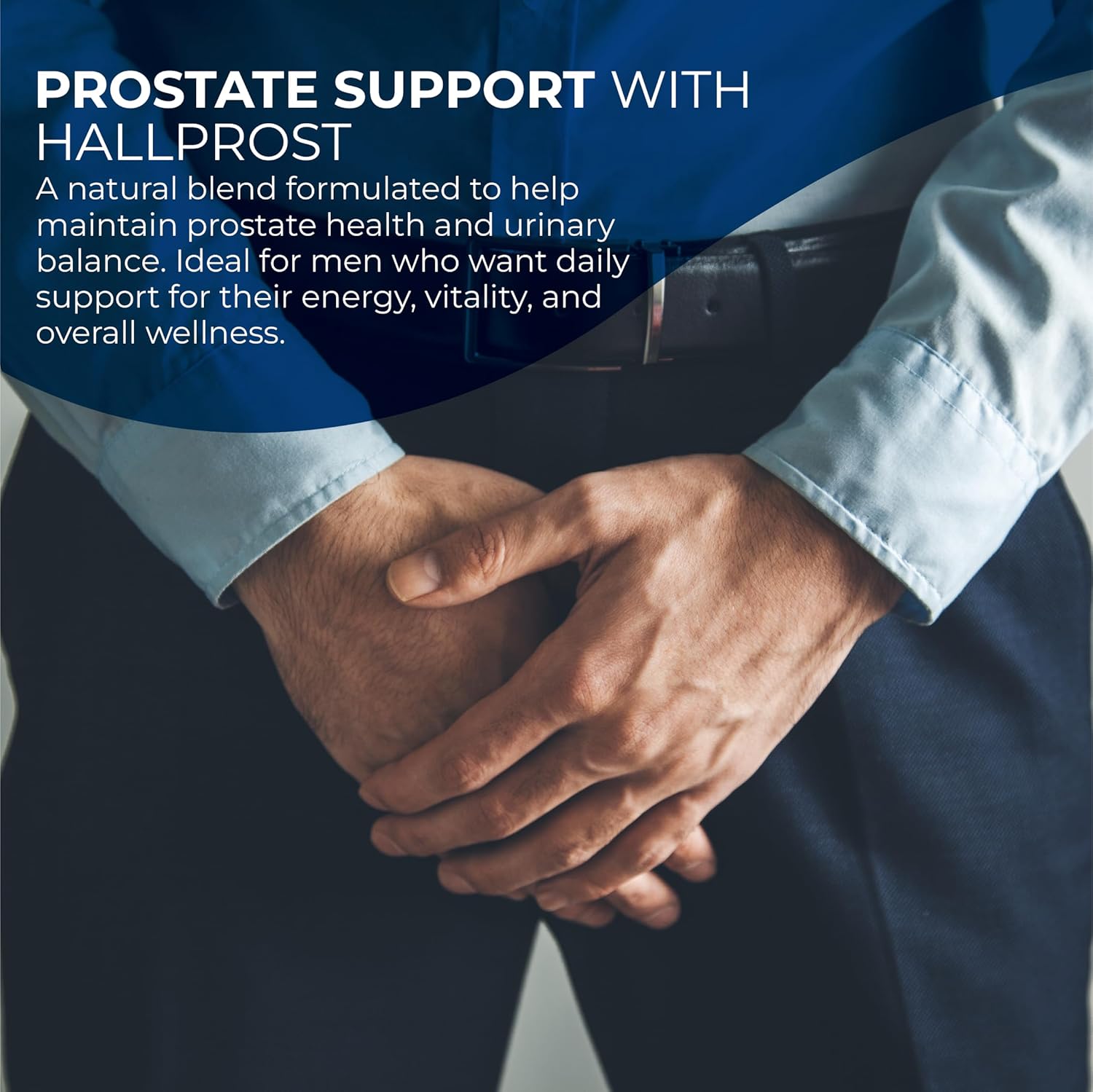 Hallusa Natural Próstata Inflamada - Prostatitis - Pastillas para la próstata - HALLPROST 60 CAPSULAS