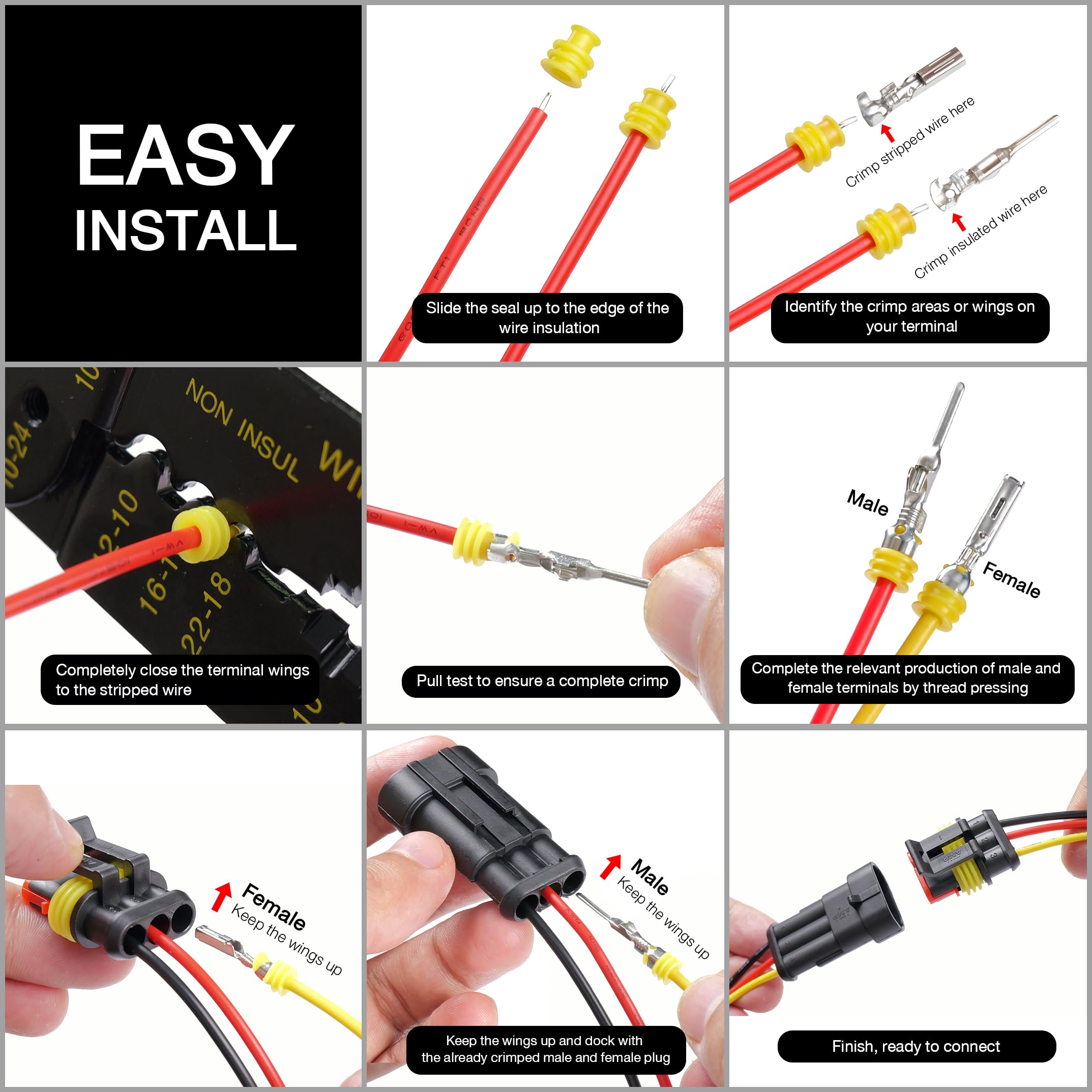MADCATZ Electrical Connectors - 622 Pcs -4 MADCATZ Electrical Connectors - 622 Pcs -4
