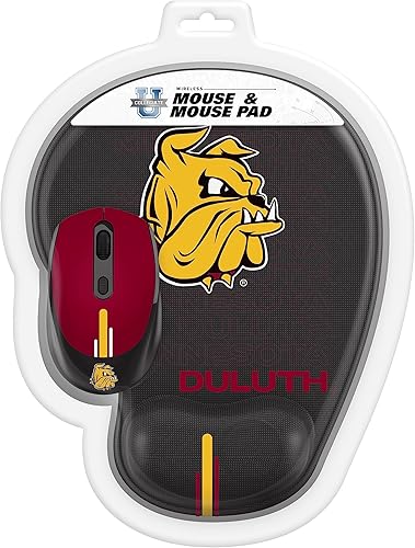 Vista 248 de SOAR Alfombrilla de mouse y mouse inalámbricos unisex NCAA