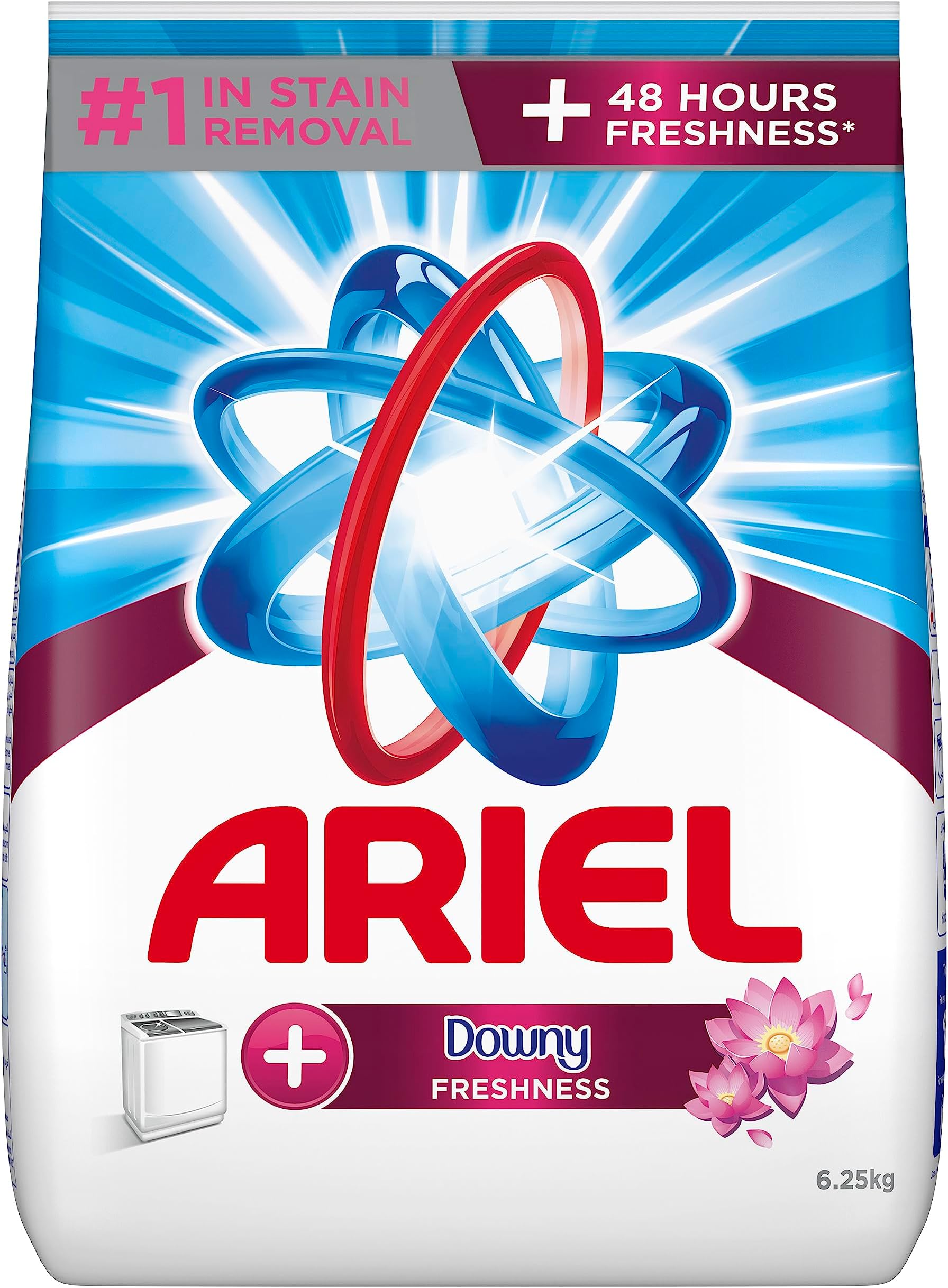 Semi-Automatic Downy Laundry Detergent Powder, 6.25Kg
