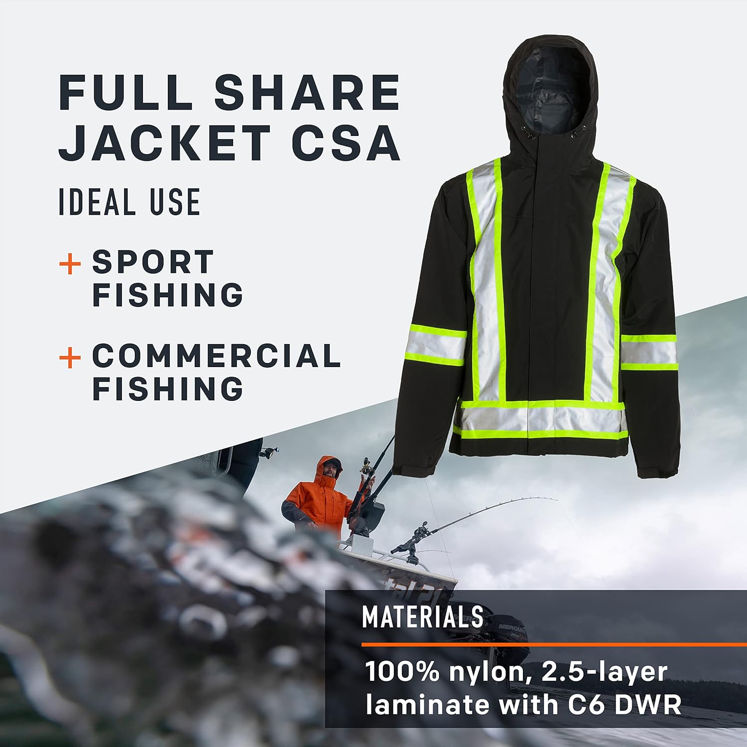 Grundéns Men’s Full Share CSA Jacket