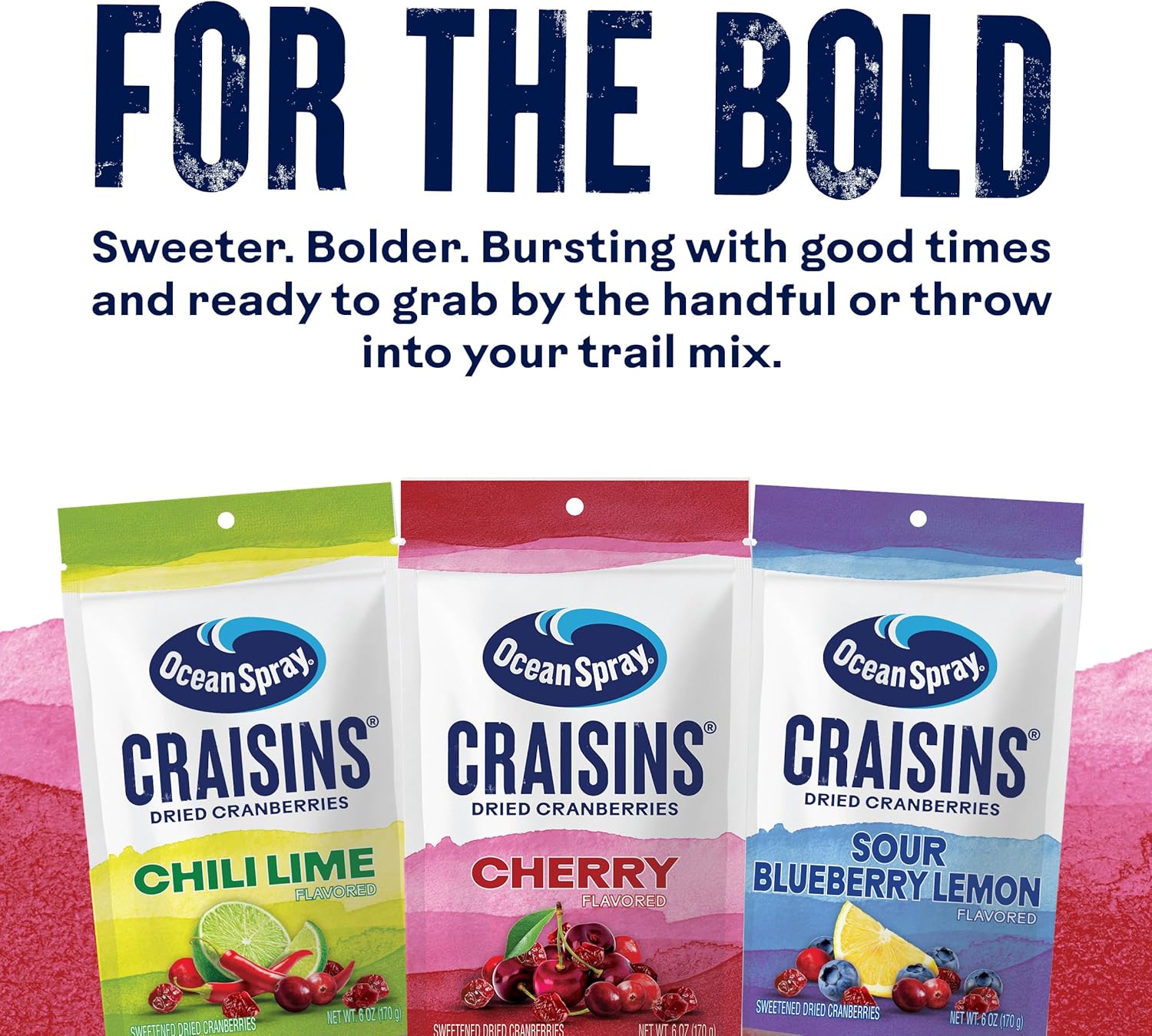 Craisins, Sweetened Dried Cranberries, Cherry Flavored,
