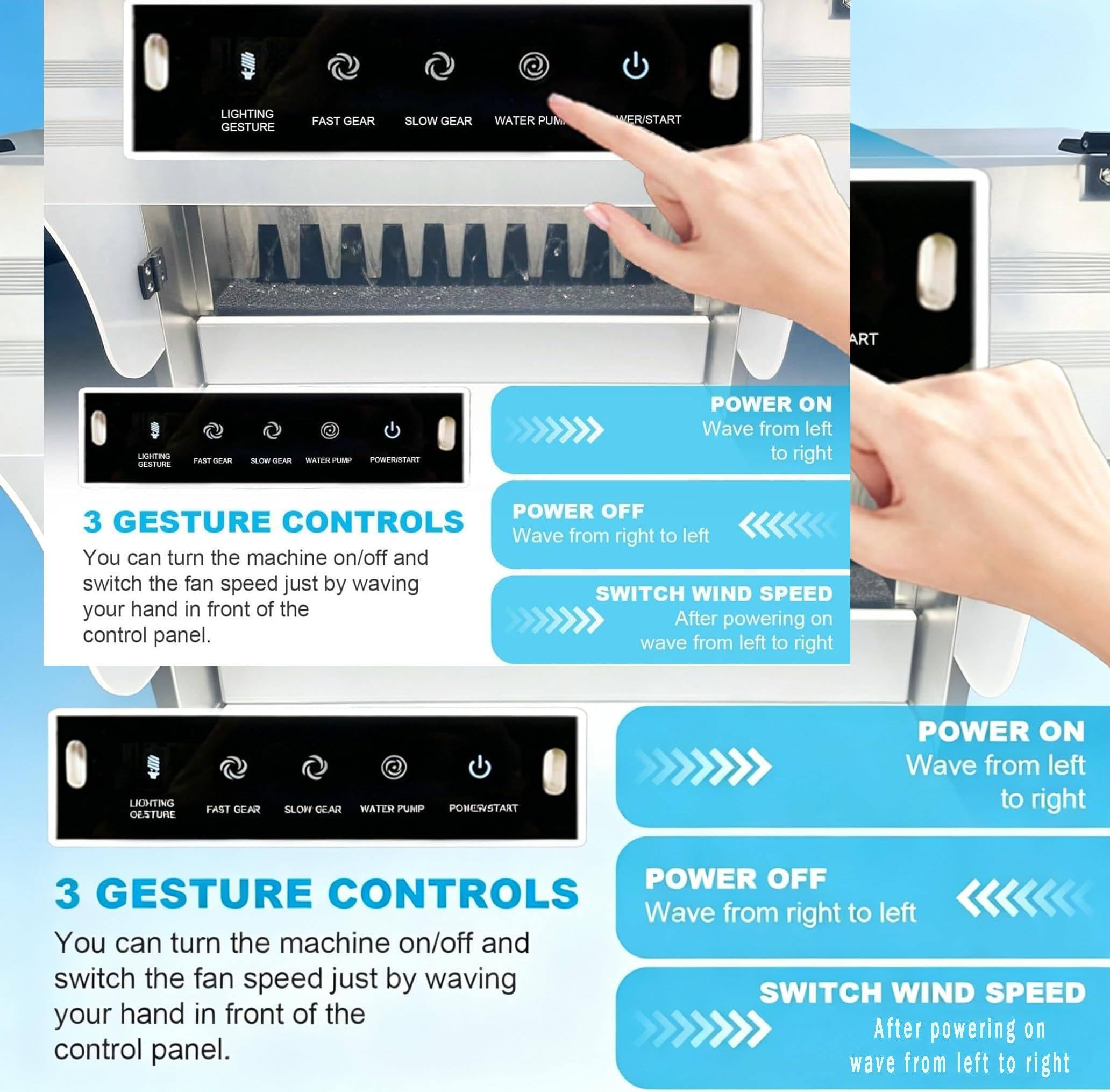 Cabina di verniciatura ad aerografo da 180 W con Cortina d'Acqua da 2200 l/h, Cabina di verniciatura a Cascata con Doppia filtrazione e Porta autosigillante, per hobbisti con 3 luci a LED
