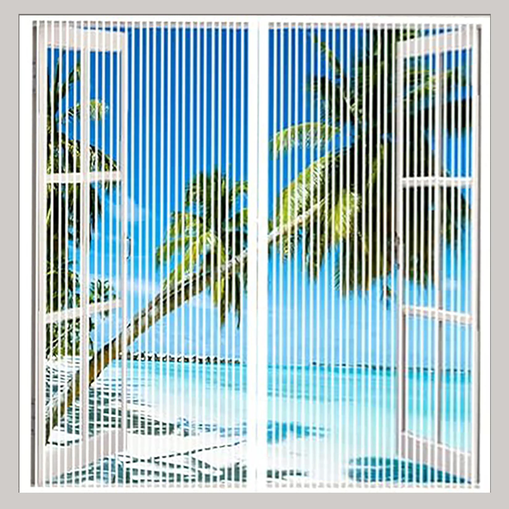 Lihuane White Window Insect Screen Mesh 94 X 88 Cm Easy Installation Insect Mesh Window Nets No Drilling Or Screwing Pet And Kid Friendly For Kitchen/Bedroom/Room,